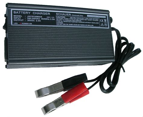 If the battery is the issue, you can give it a very gentle, light cleaning. . How to test a 36 volt battery charger